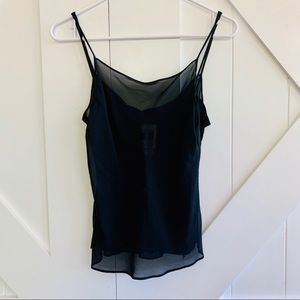 3 for $20 bundle! Sheer Black Tank